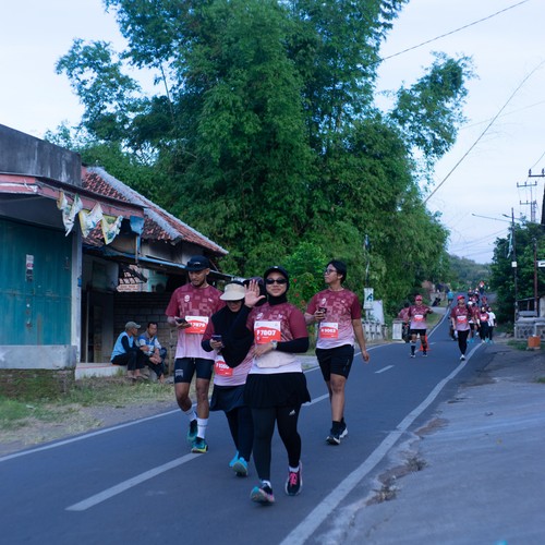 Race photo from KEDIRI HALF MARATHON 2026