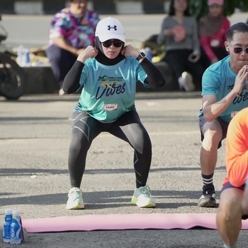 Race photo from VIBES AND STRENGTH CAMP ABR 2025