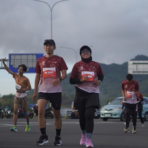 Race photo from KEDIRI HALF MARATHON 2026