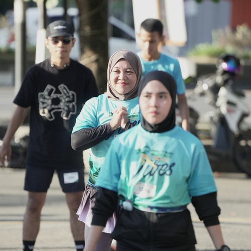 Race photo from VIBES AND STRENGTH CAMP ABR 2025