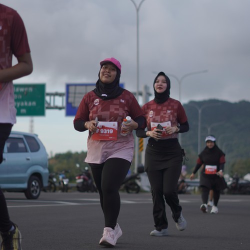 Race photo from KEDIRI HALF MARATHON 2026