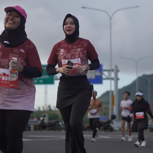 Race photo from KEDIRI HALF MARATHON 2026