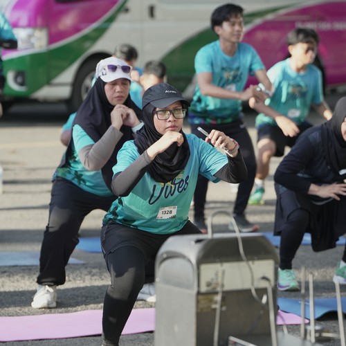 Race photo from VIBES AND STRENGTH CAMP ABR 2025