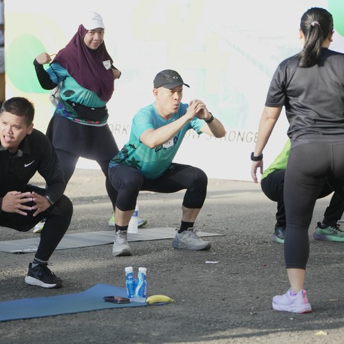 Race photo from VIBES AND STRENGTH CAMP ABR 2025