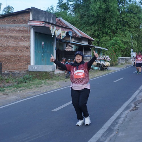 Race photo from KEDIRI HALF MARATHON 2026