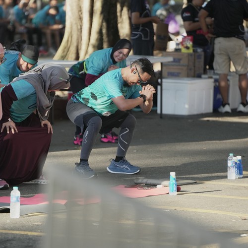 Race photo from VIBES AND STRENGTH CAMP ABR 2025