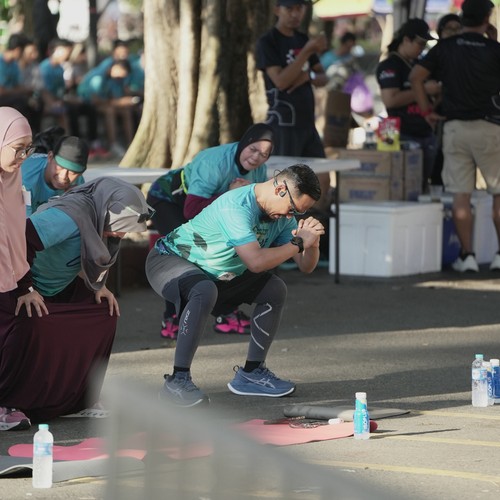 Race photo from VIBES AND STRENGTH CAMP ABR 2025