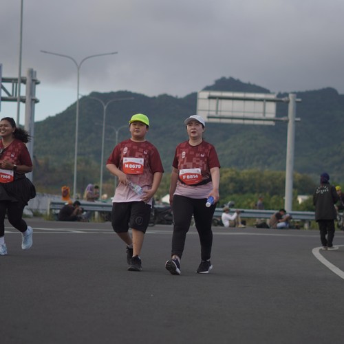 Race photo from KEDIRI HALF MARATHON 2026