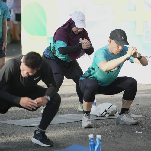 Race photo from VIBES AND STRENGTH CAMP ABR 2025