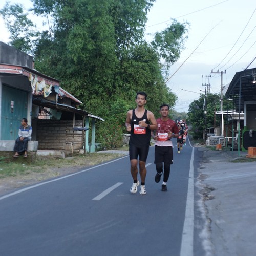 Race photo from KEDIRI HALF MARATHON 2026