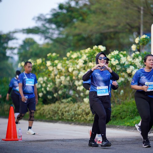 Race photo from BOGORUN 2026