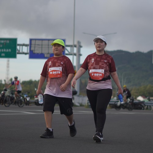 Race photo from KEDIRI HALF MARATHON 2026