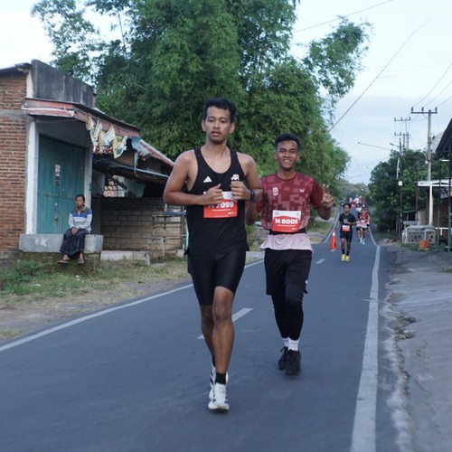 Race photo from KEDIRI HALF MARATHON 2026