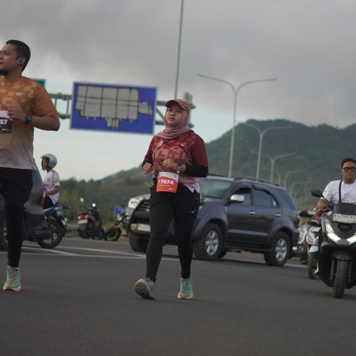 Race photo from KEDIRI HALF MARATHON 2026