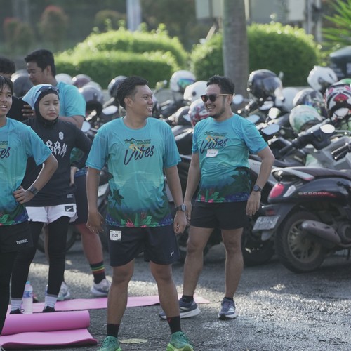 Race photo from VIBES AND STRENGTH CAMP ABR 2025