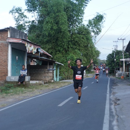 Race photo from KEDIRI HALF MARATHON 2026