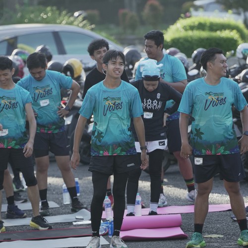 Race photo from VIBES AND STRENGTH CAMP ABR 2025
