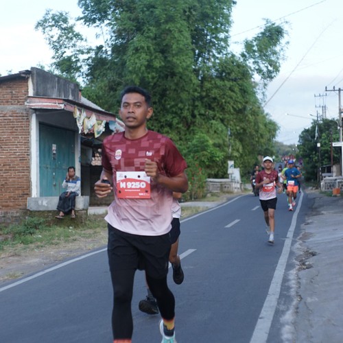 Race photo from KEDIRI HALF MARATHON 2026