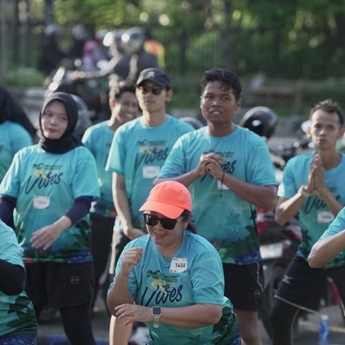 Race photo from VIBES AND STRENGTH CAMP ABR 2025