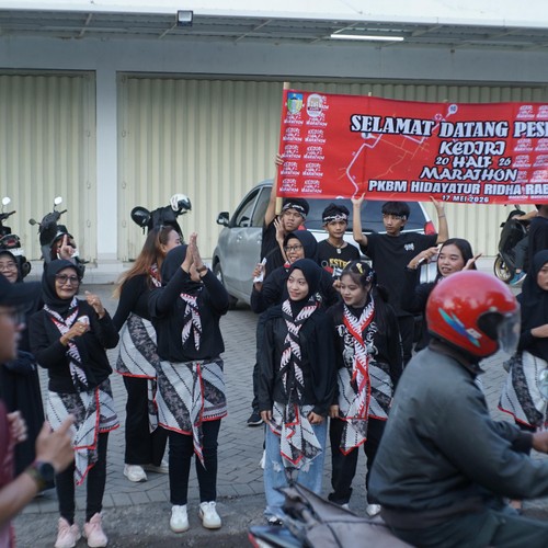 Race photo from KEDIRI HALF MARATHON 2026