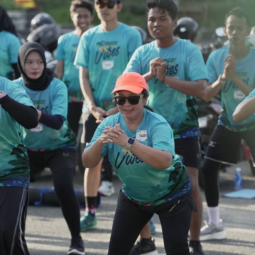 Race photo from VIBES AND STRENGTH CAMP ABR 2025
