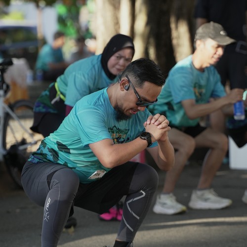 Race photo from VIBES AND STRENGTH CAMP ABR 2025