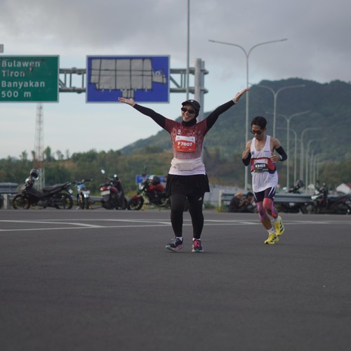 Race photo from KEDIRI HALF MARATHON 2026