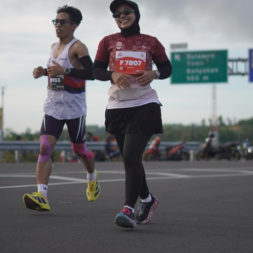 Race photo from KEDIRI HALF MARATHON 2026