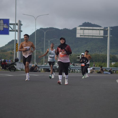 Race photo from KEDIRI HALF MARATHON 2026