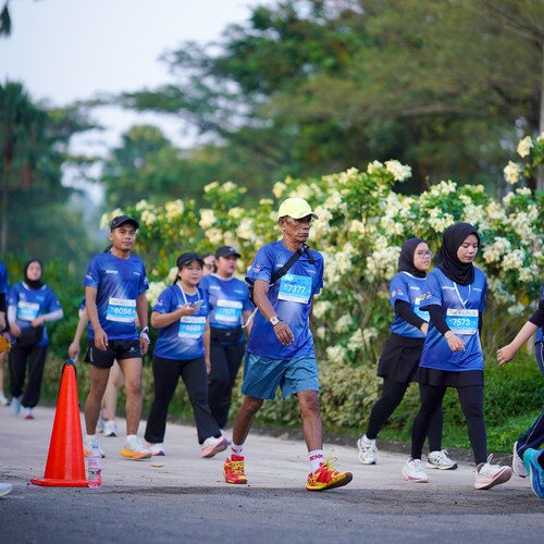 Race photo from BOGORUN 2026