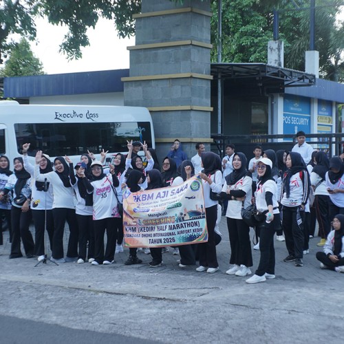 Race photo from KEDIRI HALF MARATHON 2026