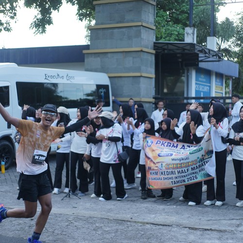 Race photo from KEDIRI HALF MARATHON 2026