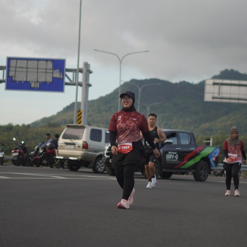 Race photo from KEDIRI HALF MARATHON 2026