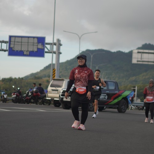 Race photo from KEDIRI HALF MARATHON 2026