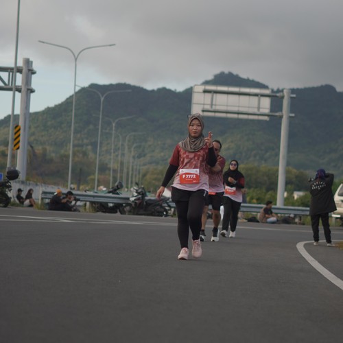 Race photo from KEDIRI HALF MARATHON 2026