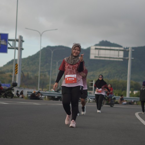 Race photo from KEDIRI HALF MARATHON 2026