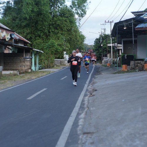 Race photo from KEDIRI HALF MARATHON 2026