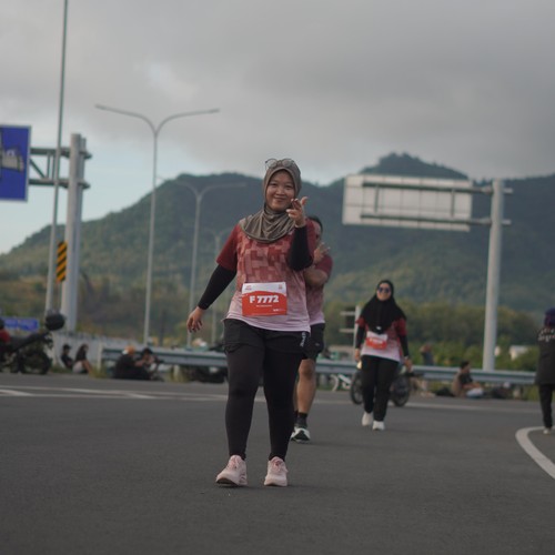 Race photo from KEDIRI HALF MARATHON 2026
