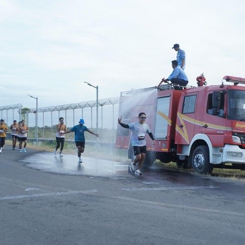 Race photo from KEDIRI HALF MARATHON 2026