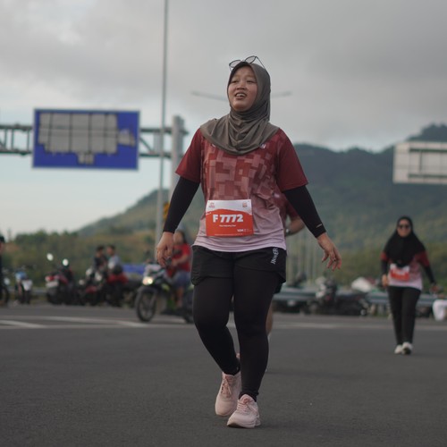 Race photo from KEDIRI HALF MARATHON 2026