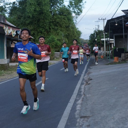 Race photo from KEDIRI HALF MARATHON 2026