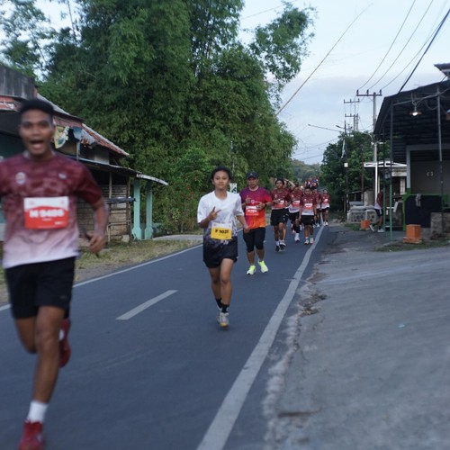 Race photo from KEDIRI HALF MARATHON 2026
