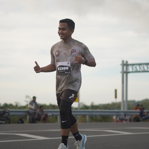 Race photo from KEDIRI HALF MARATHON 2026