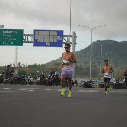 Race photo from KEDIRI HALF MARATHON 2026