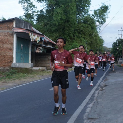 Race photo from KEDIRI HALF MARATHON 2026