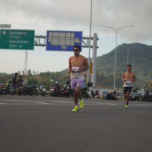 Race photo from KEDIRI HALF MARATHON 2026