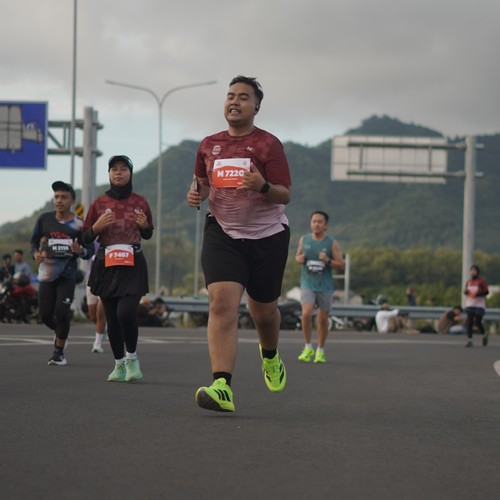 Race photo from KEDIRI HALF MARATHON 2026