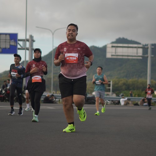 Race photo from KEDIRI HALF MARATHON 2026