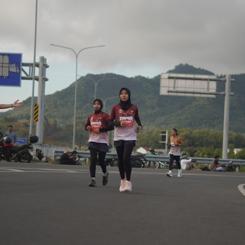 Race photo from KEDIRI HALF MARATHON 2026