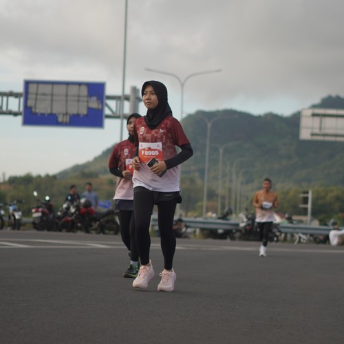 Race photo from KEDIRI HALF MARATHON 2026